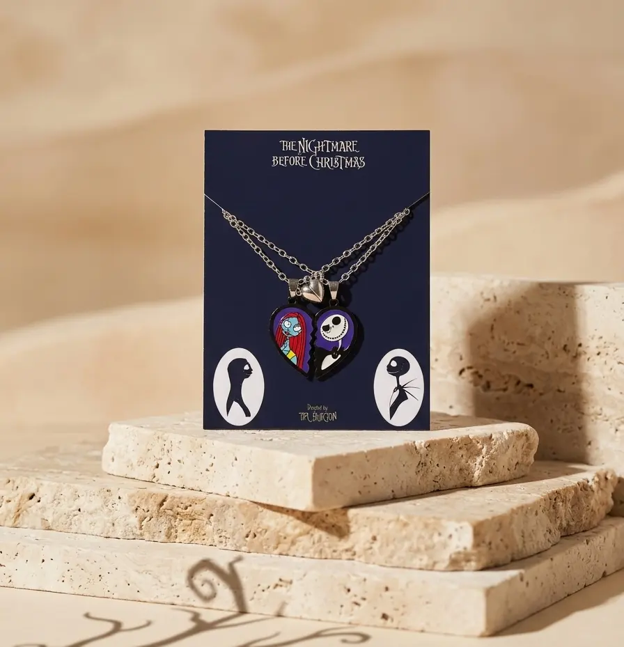 SET COLLARES JACK Y SALLY