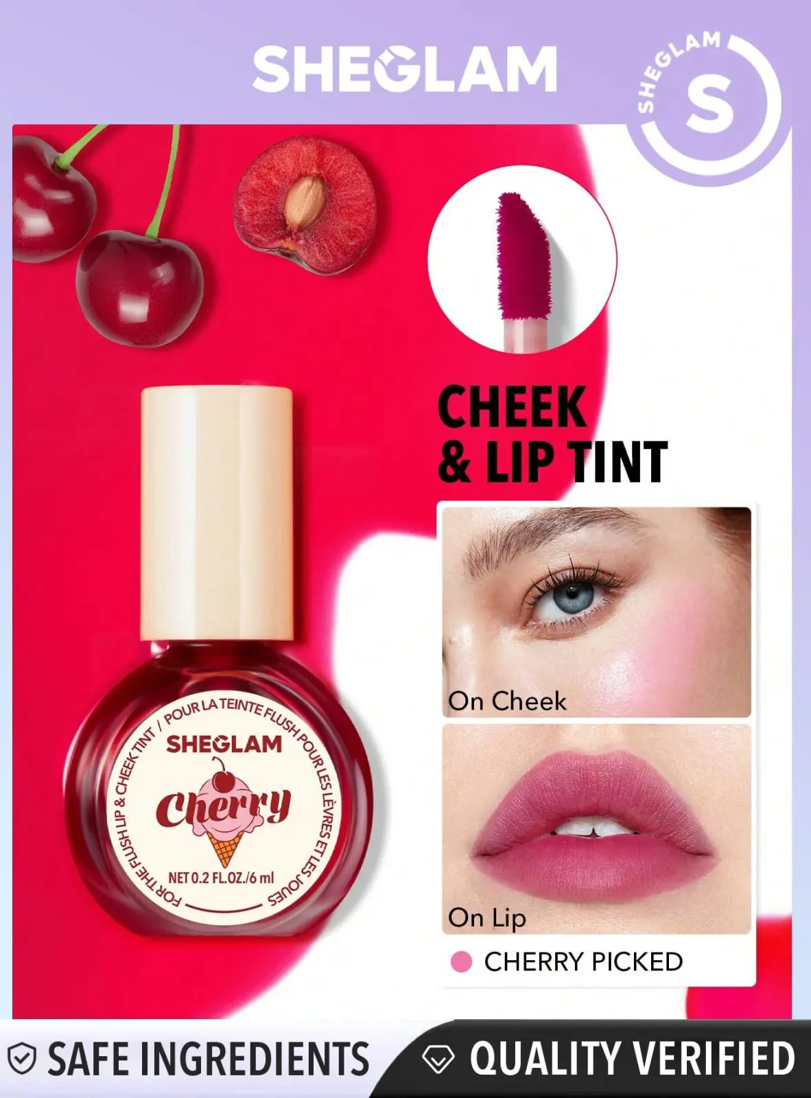 TINTA SHEGLAM CHERRY