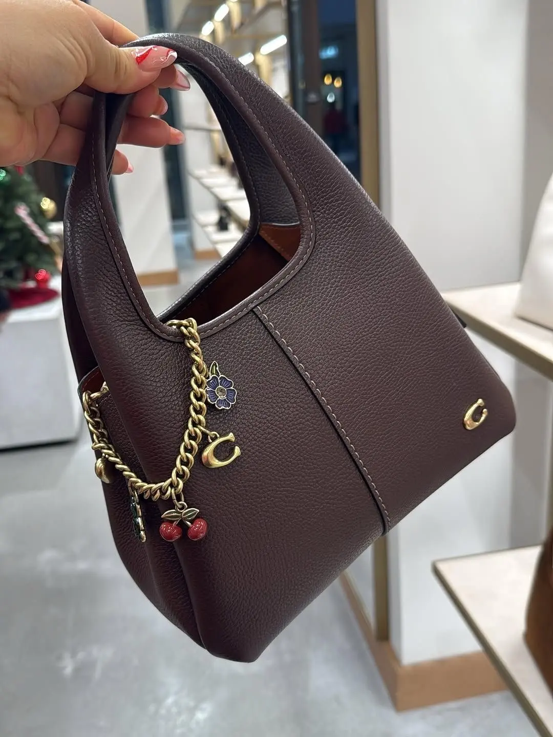 COACH GARDEN BAG CHARM