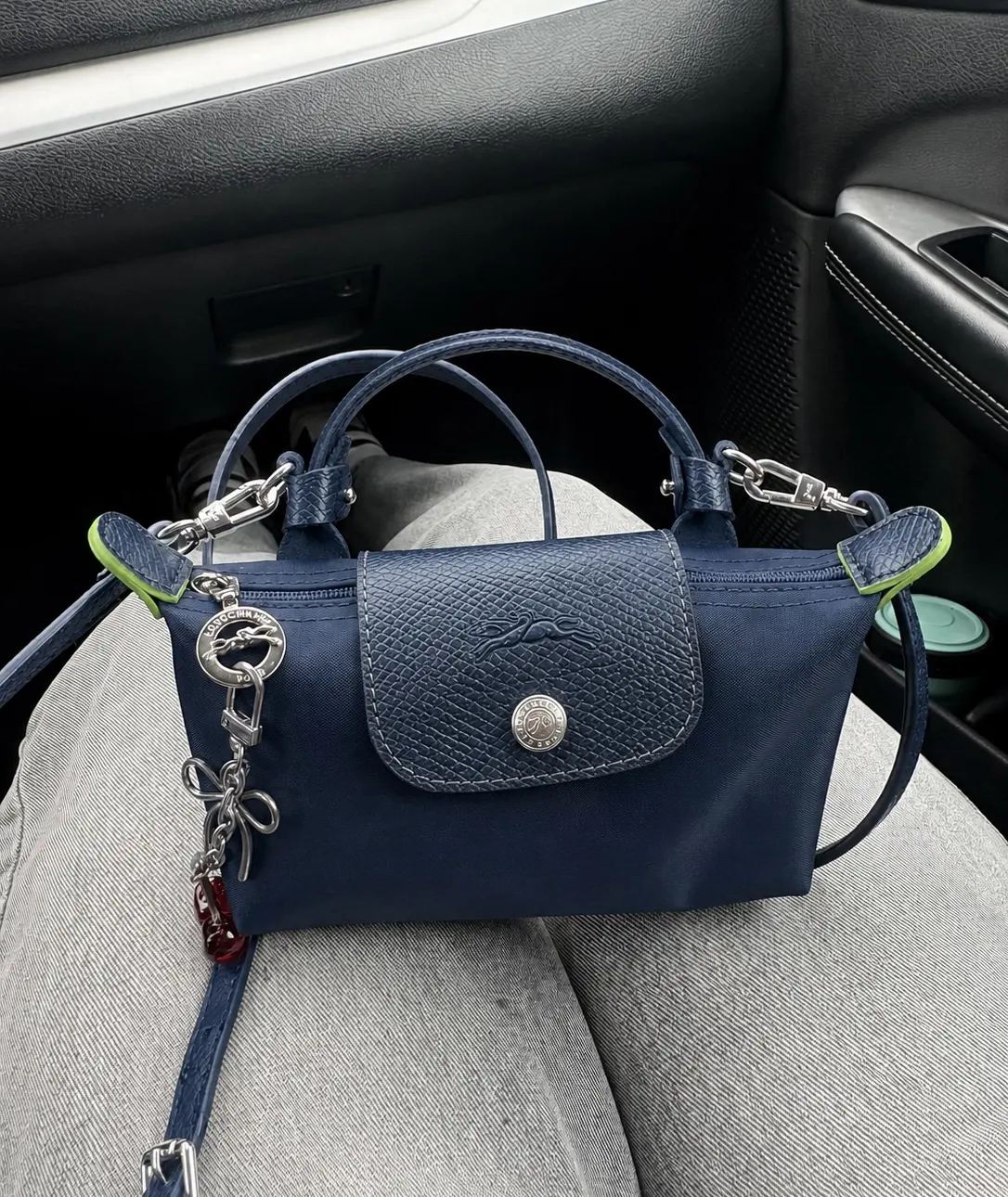 MINI LONGCHAMP AZUL