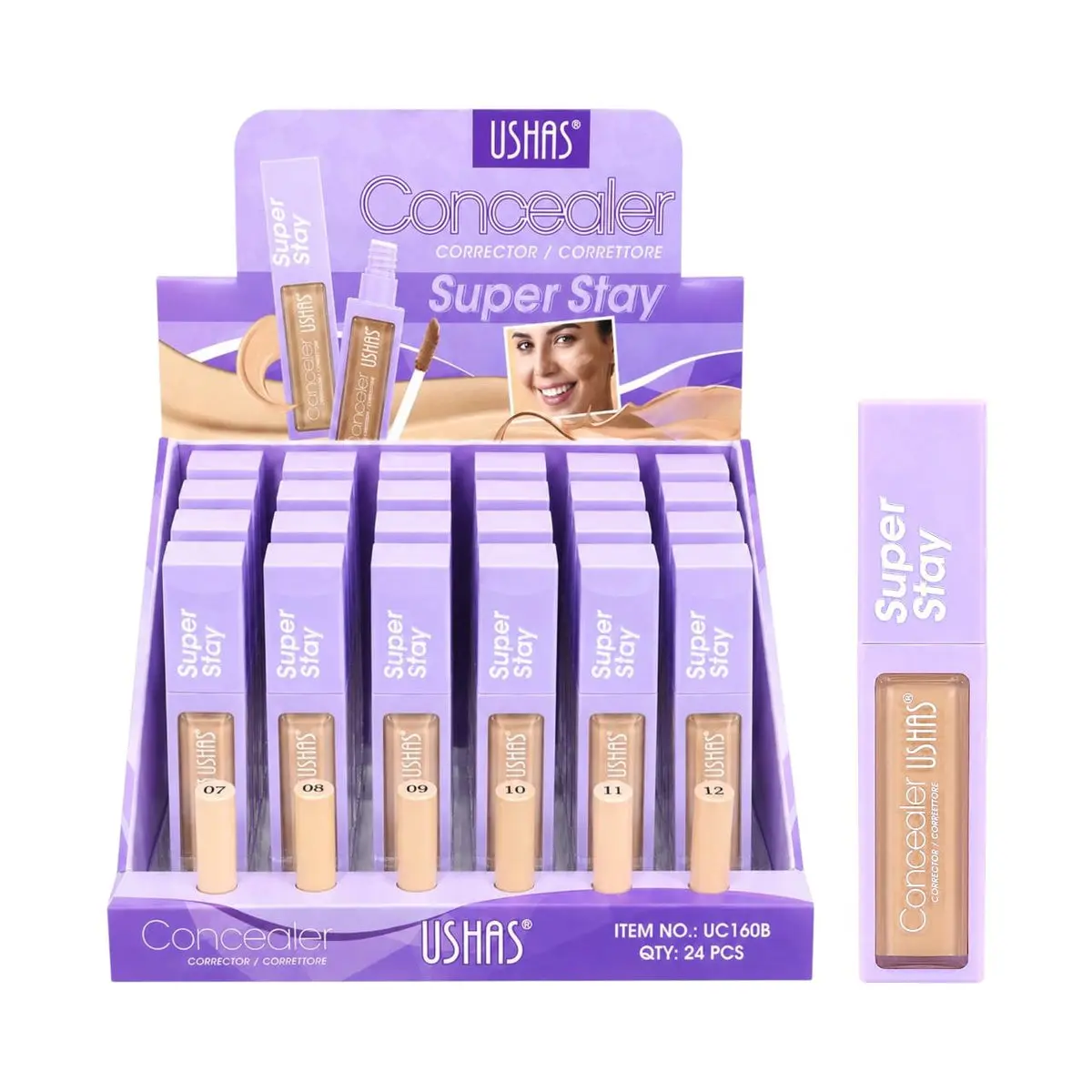 Maquillaje Ushas Corrector Super Stay tono 08