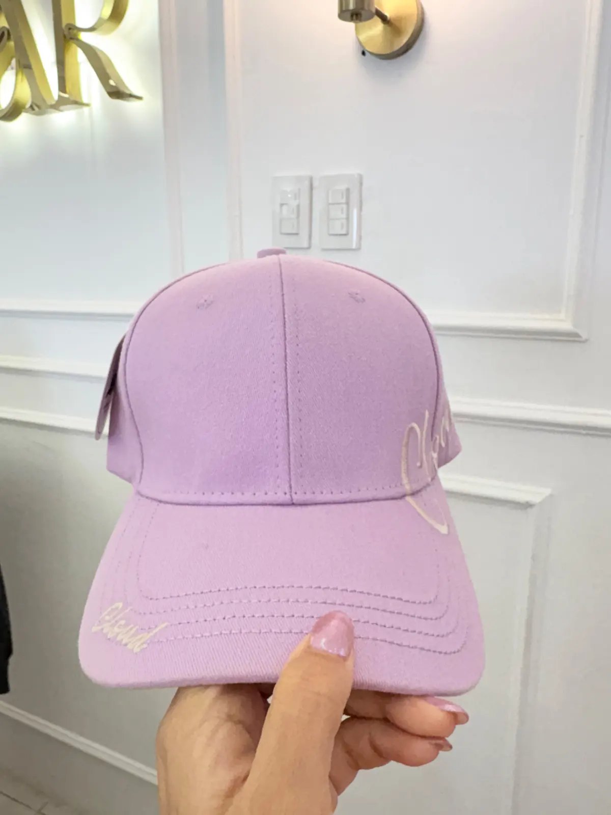 Gorra morada cloud