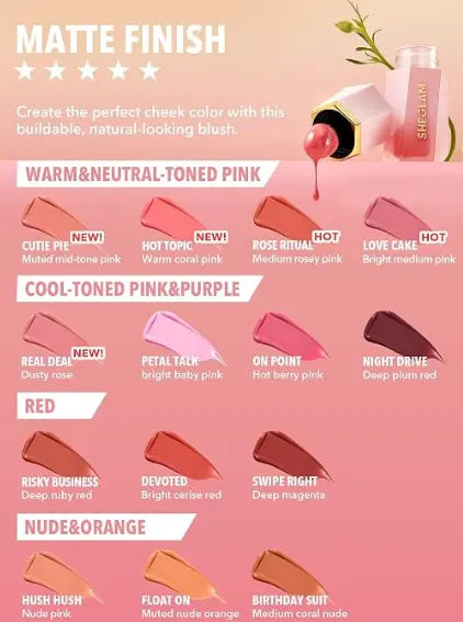 BLUSH SHEIN SWIPE RIGHT