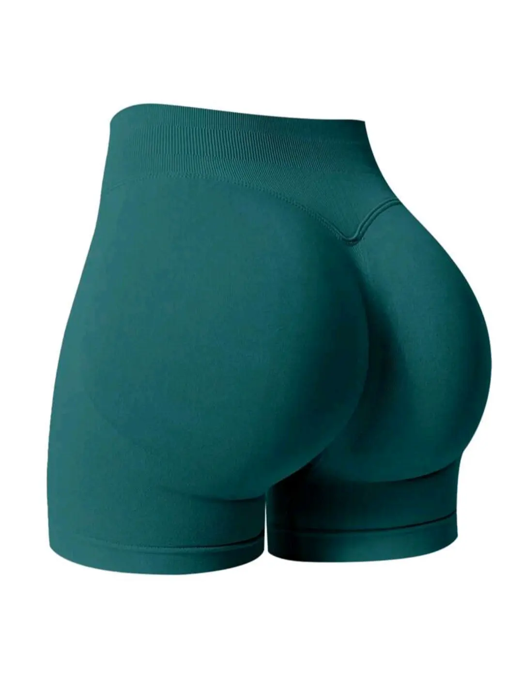 Shorts Confort Verde Esmeralda Talla M