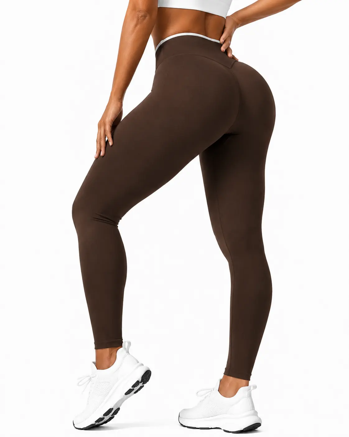 Licra Larga confort café talla M