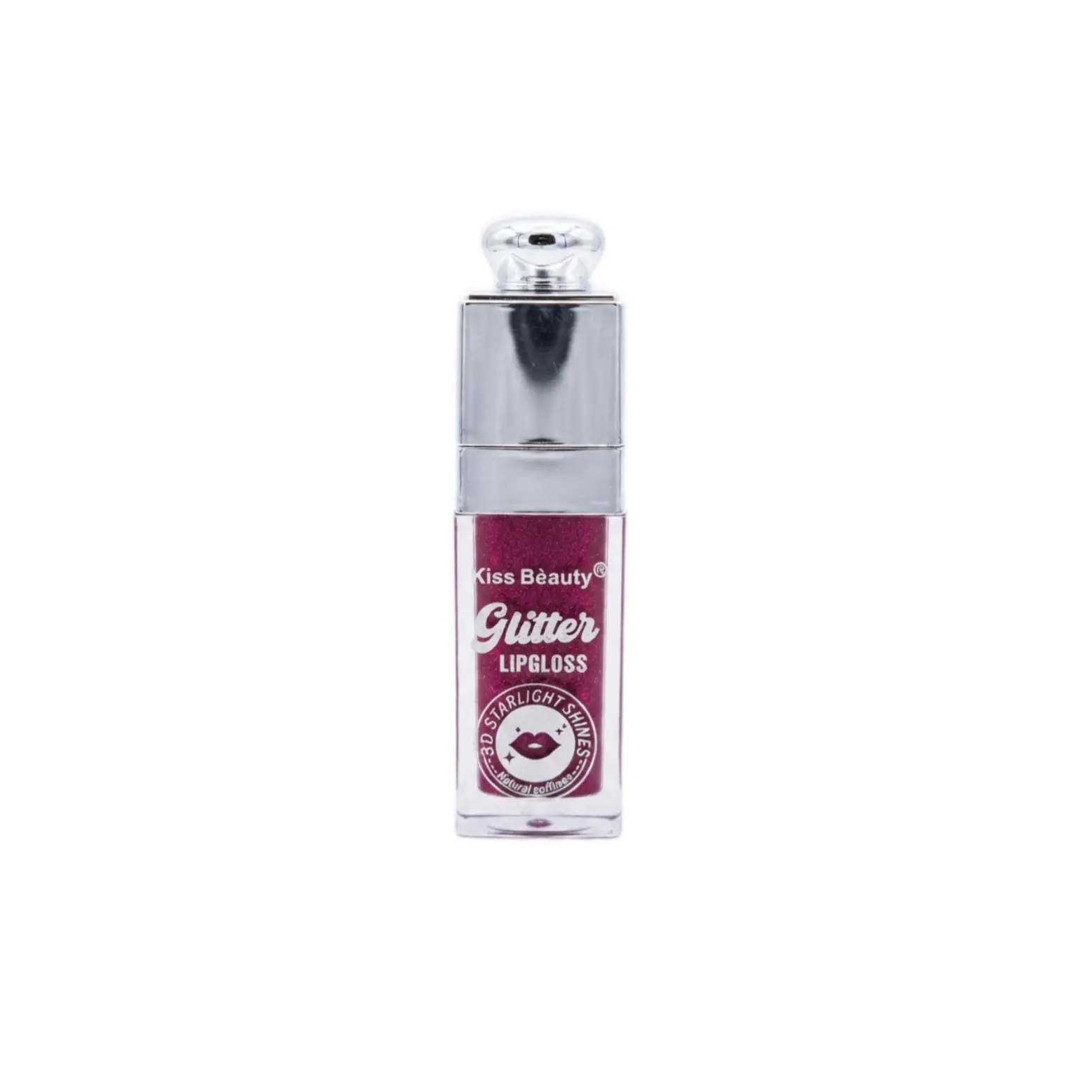 Lip gloss plumping glitter kiss beauty tono 04