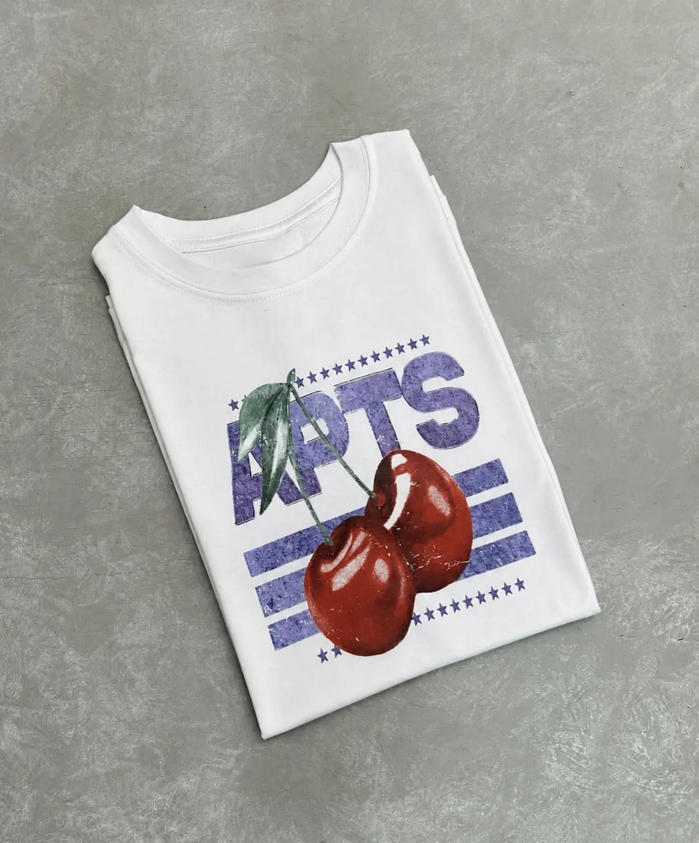 GRAPHIC TEE CEREZA TALLA L