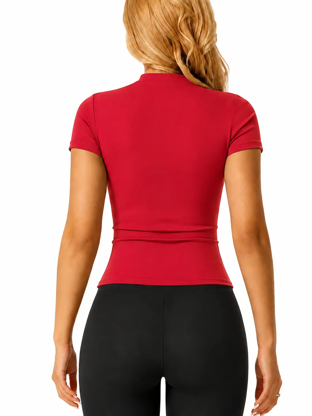 Polo compresor Rojo Talla M