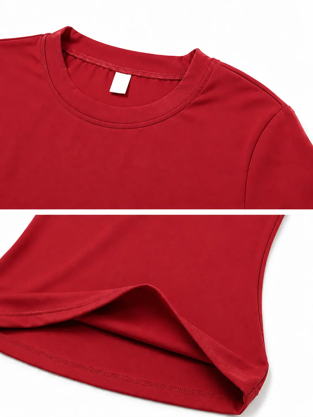 Polo compresor Rojo Talla M