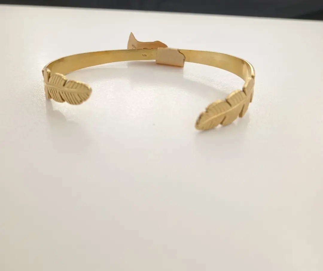 Pulsera SQP7 brazalette plumas
