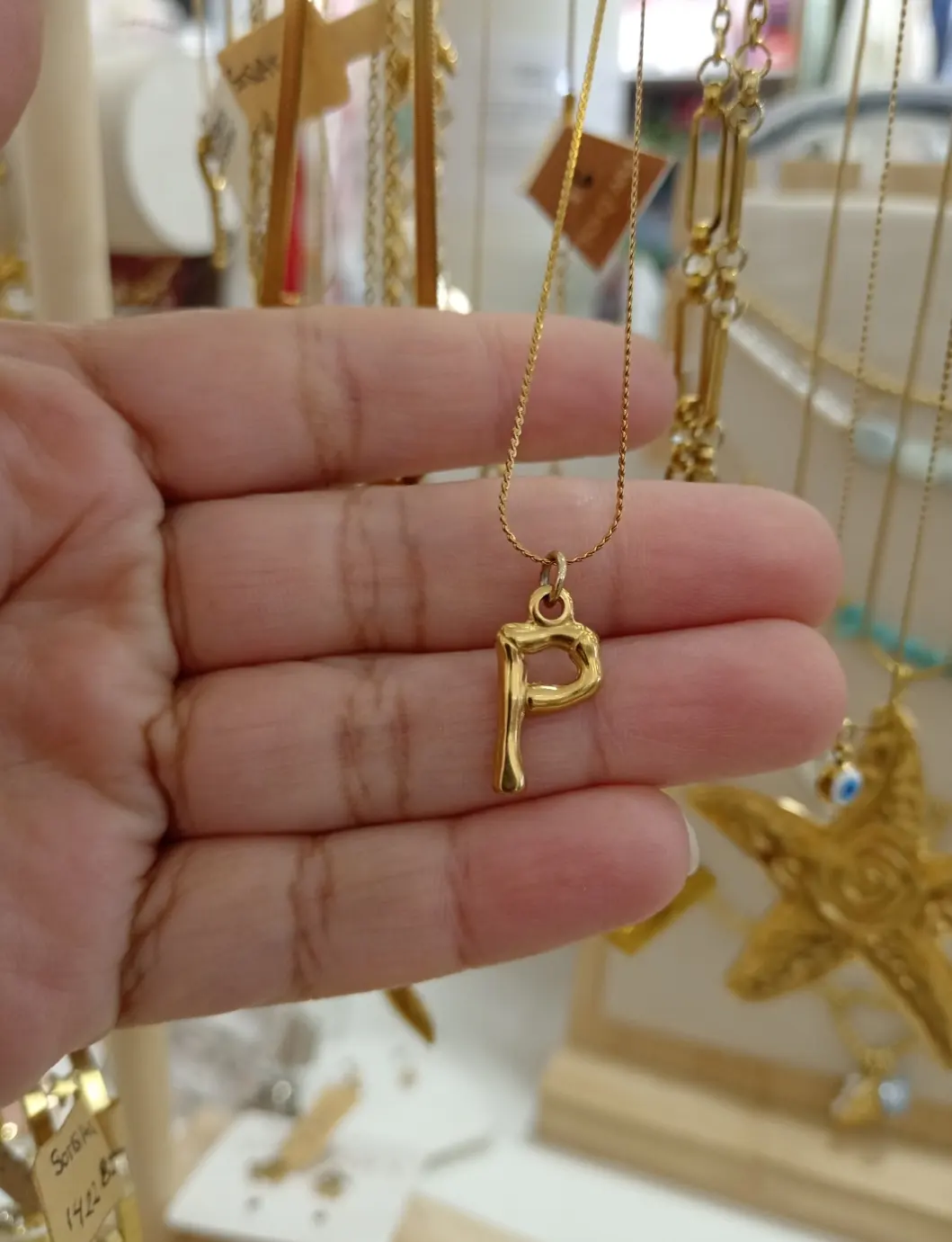 CADENA SQC6 dije de letra p