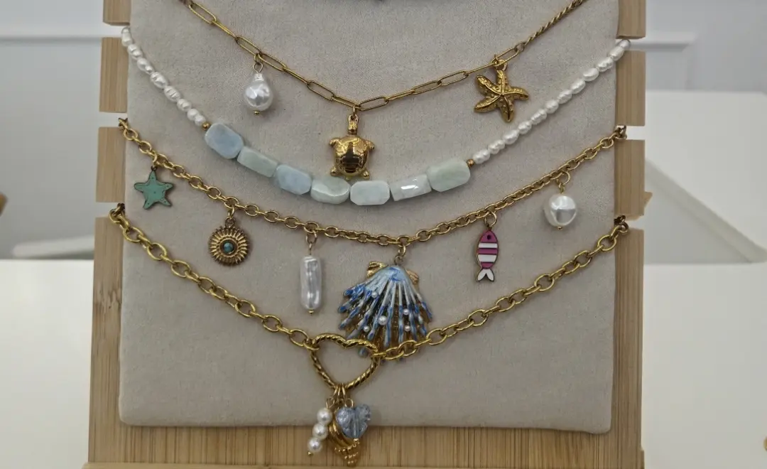 CADENA MULTIDIJES DE CONCHA CELESTE