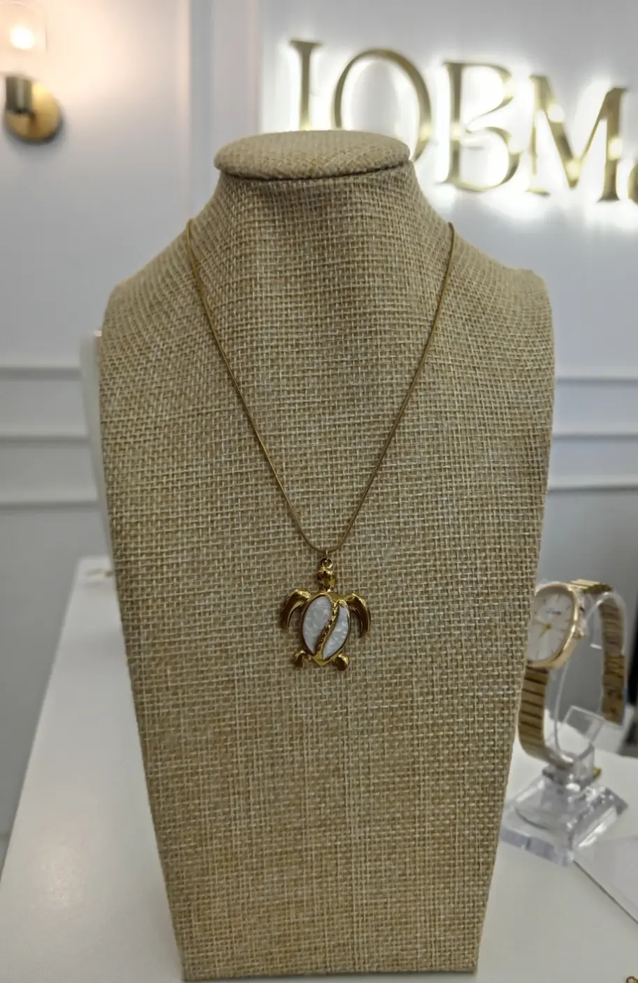CADENA TORTUGA BLANCA