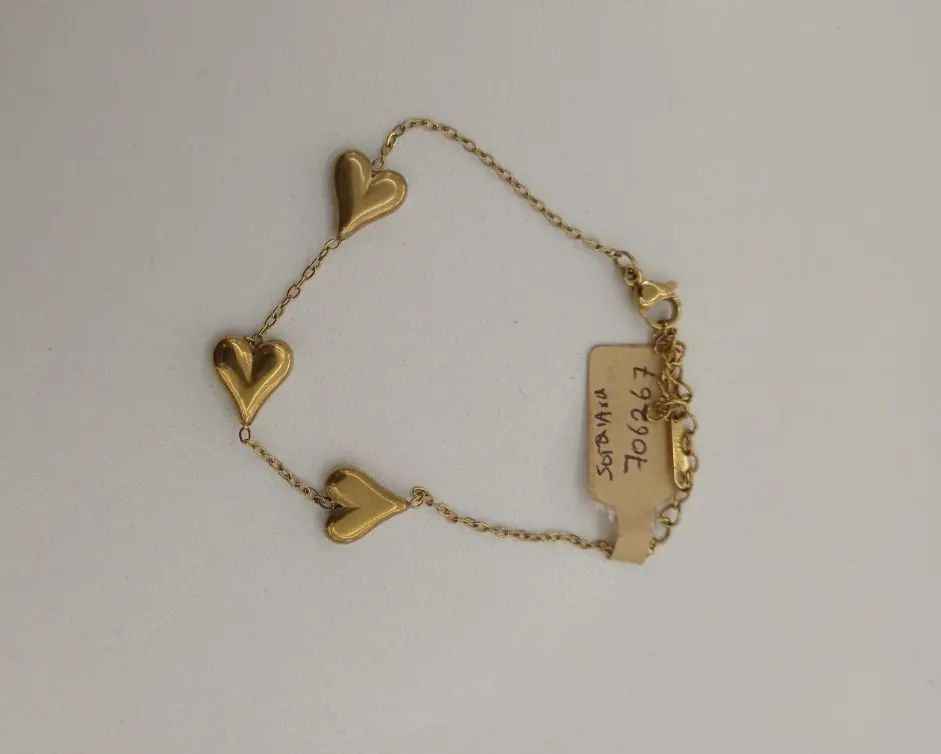 Pulsera corazones SQP4