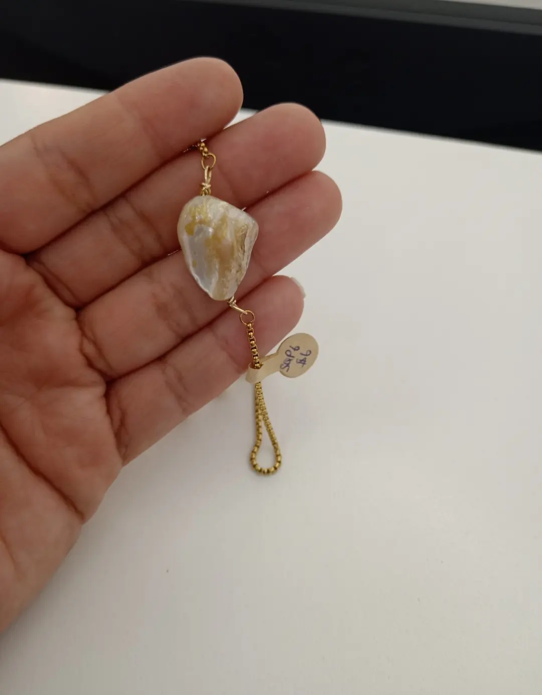 PULSERA DE PERLA BARROCA