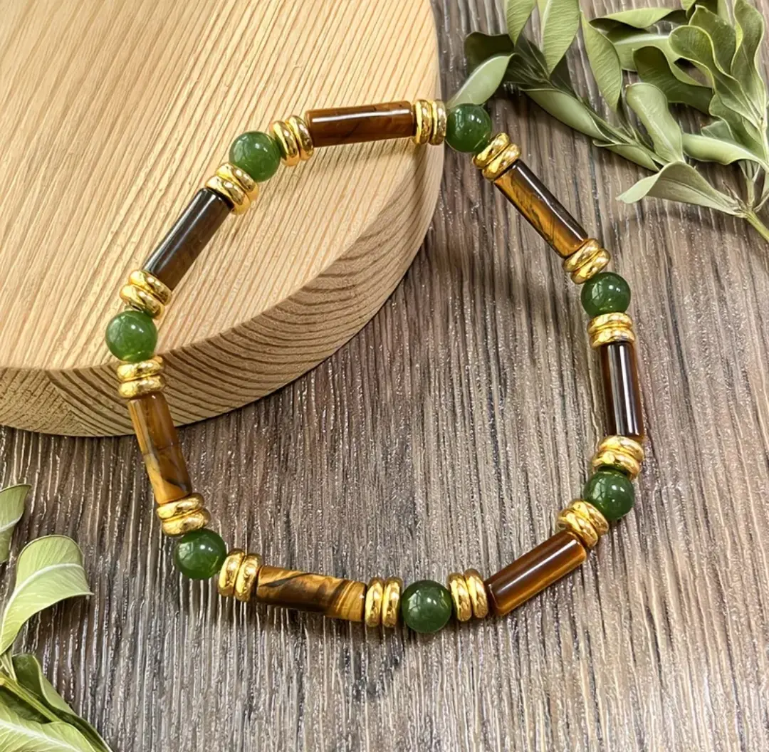 Pulsera PK6 natural ojo de tigre
