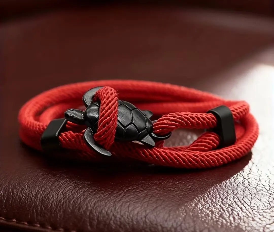 PULSERA PK5 TORTUGA ROJA