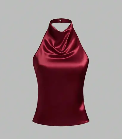 Top Satín vino