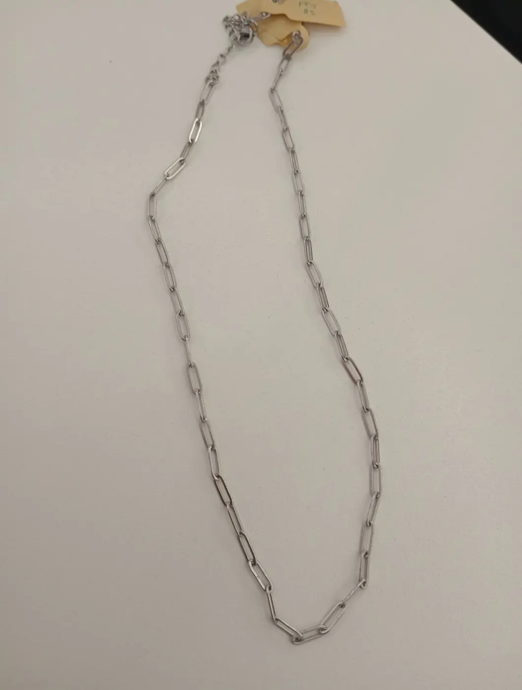 COLLAR PK5 CADENA PLATEADA ESLAVONES