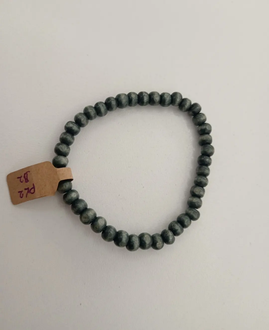 Pulsera madera gris