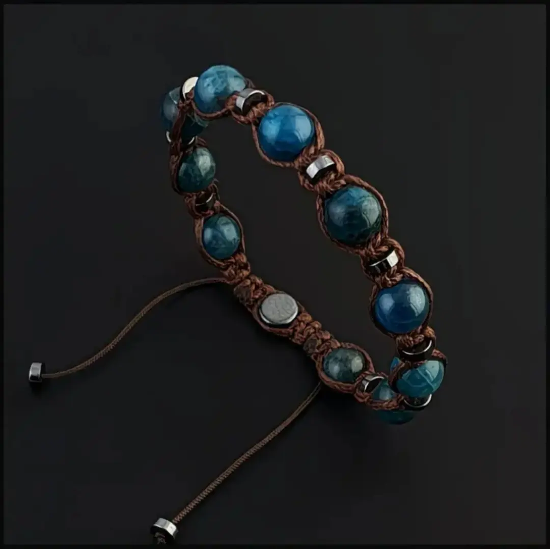 Pulsera piedra azul