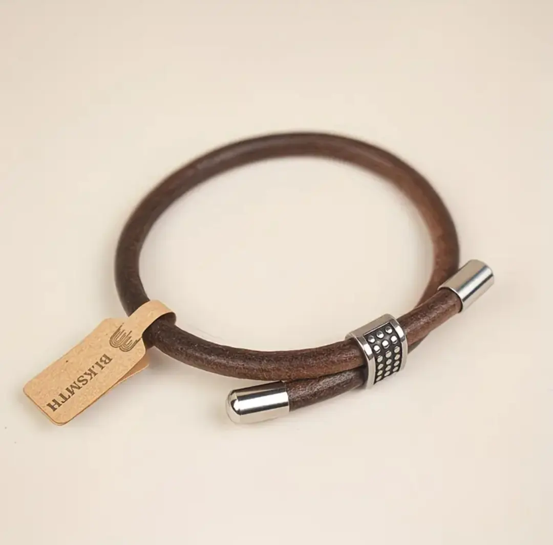 Pulsera pk5 cafe cuerina