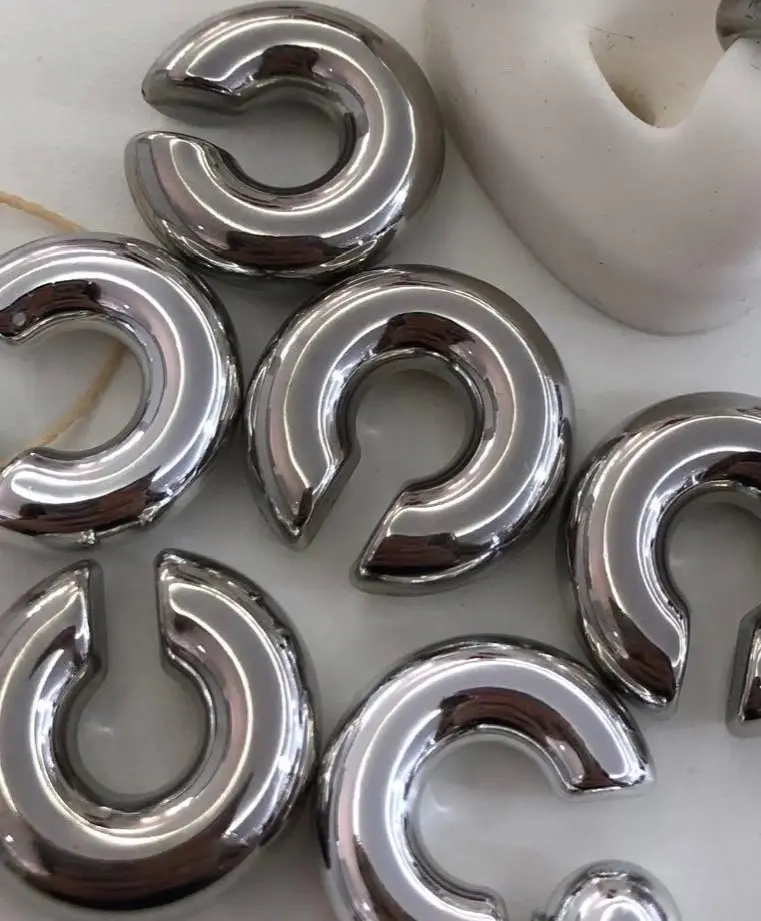 Earcuff dona plateada