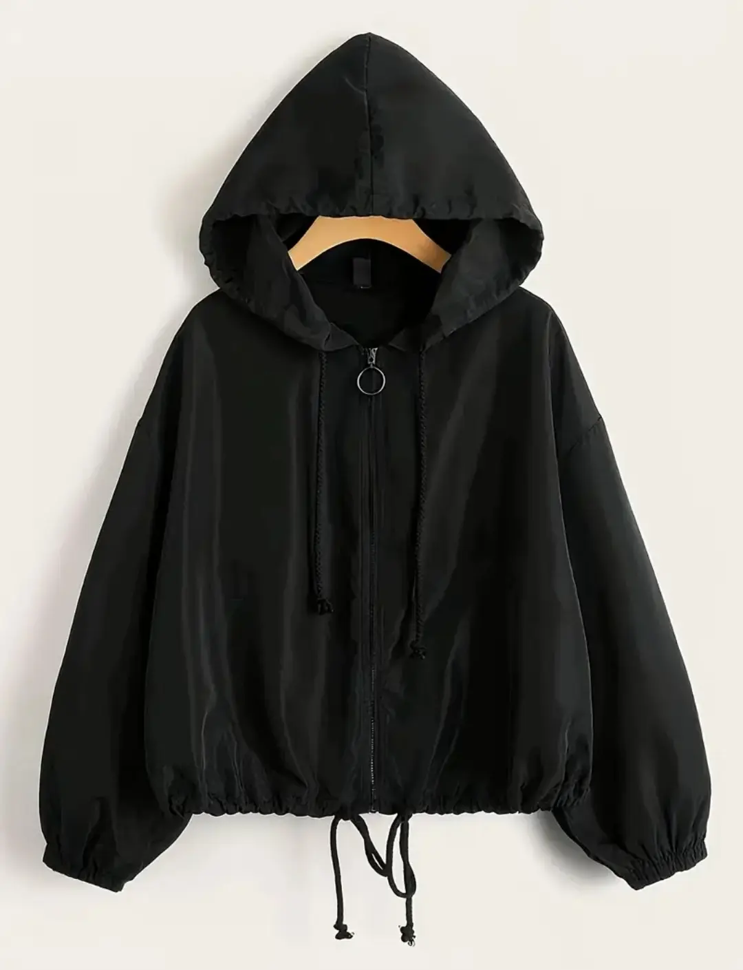 Chompa negra impermeable talla ML