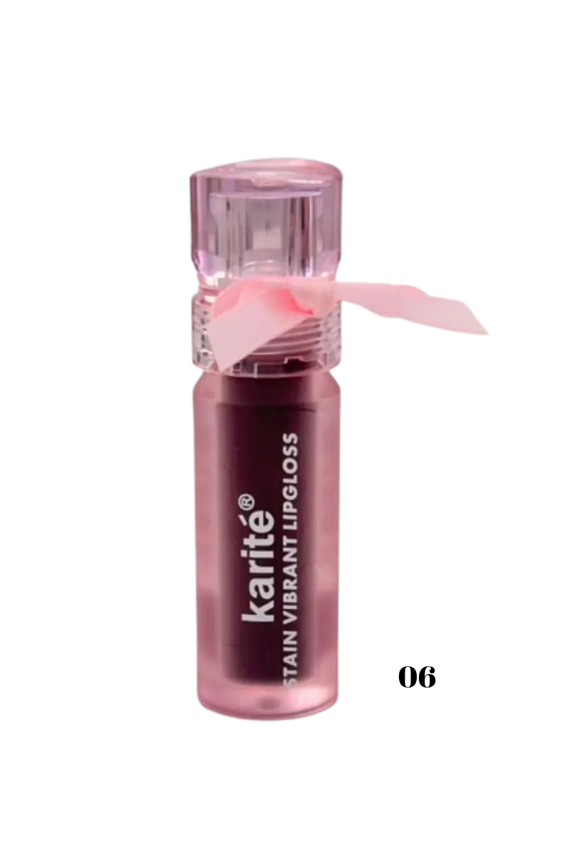 Karite lip gloss tinta lazo tono 06