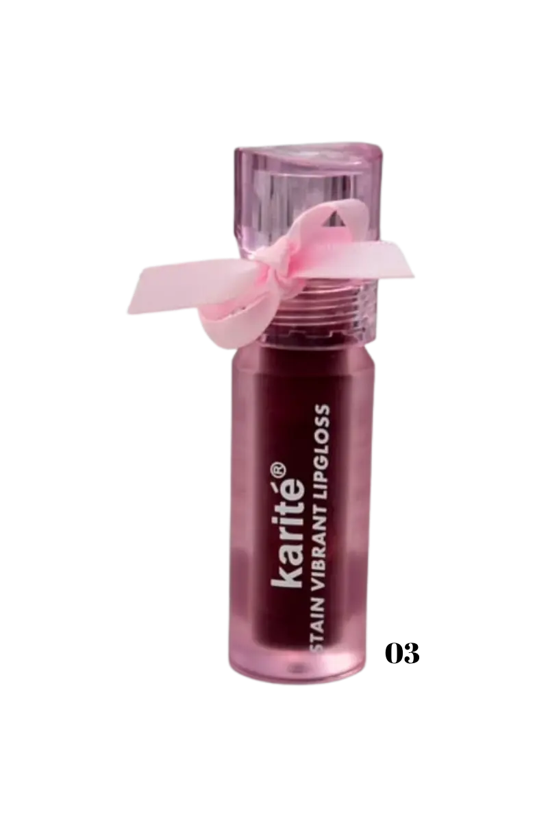 Karite lip gloss tinta lazo tono 03