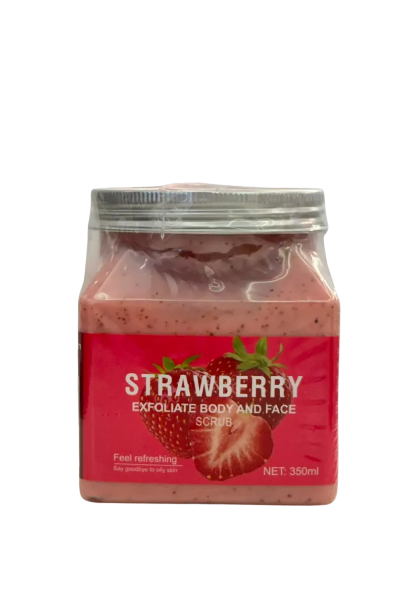 Exfoliante strawberry para cuerpo y rostro