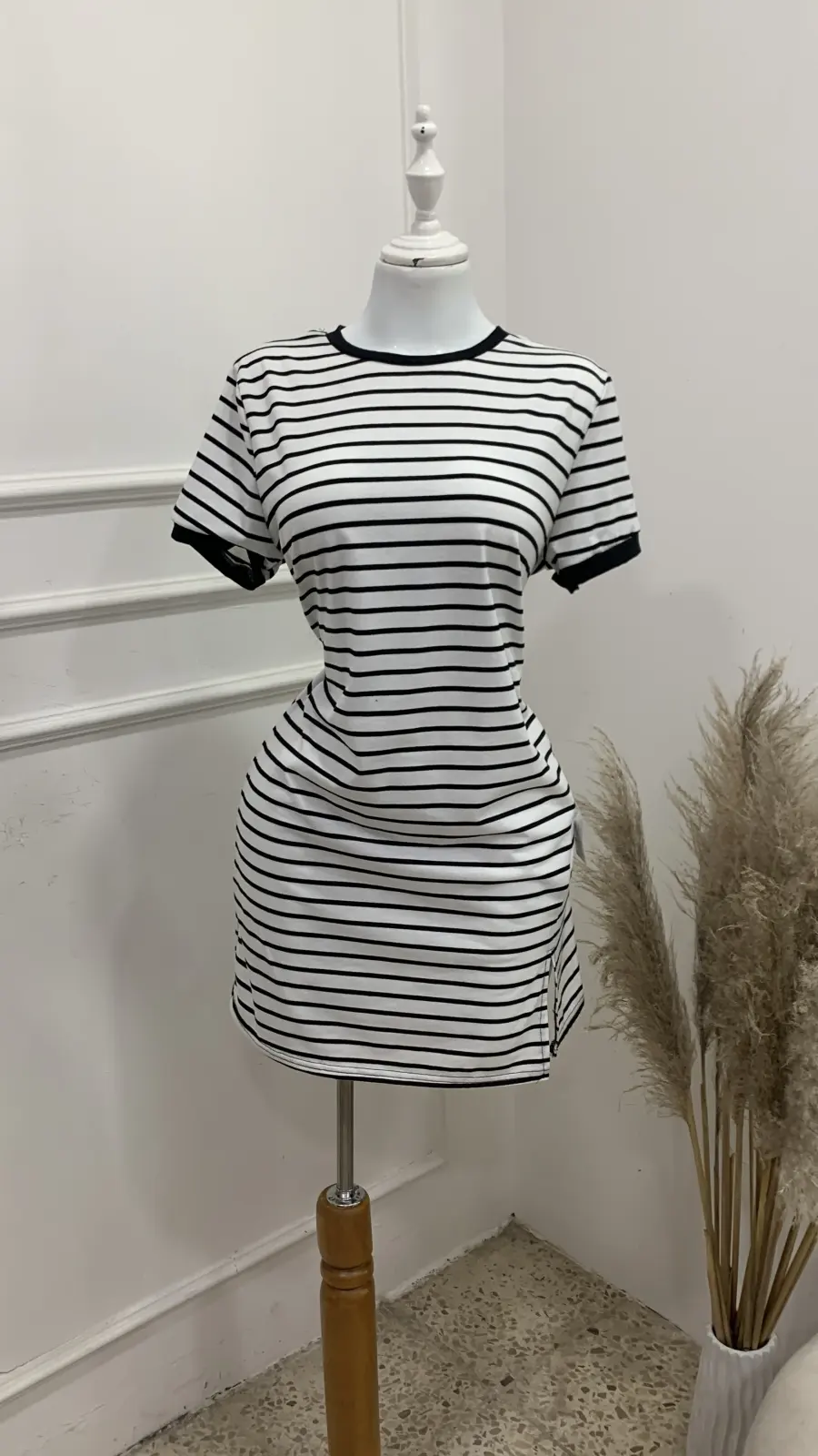 Vestido rayas talla m