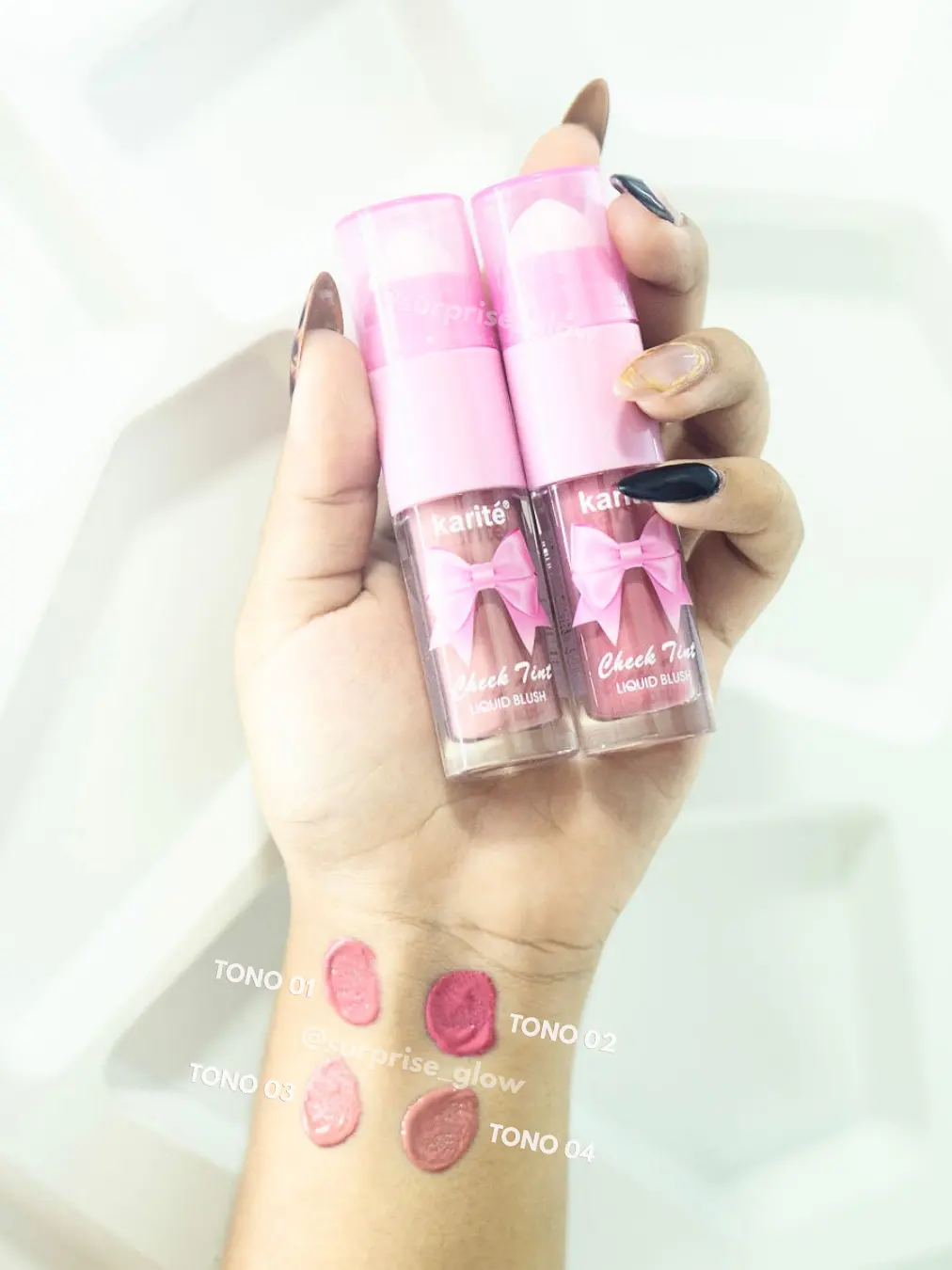 BLUSH LÍQUIDO CON ESPONJITA KARITÉ