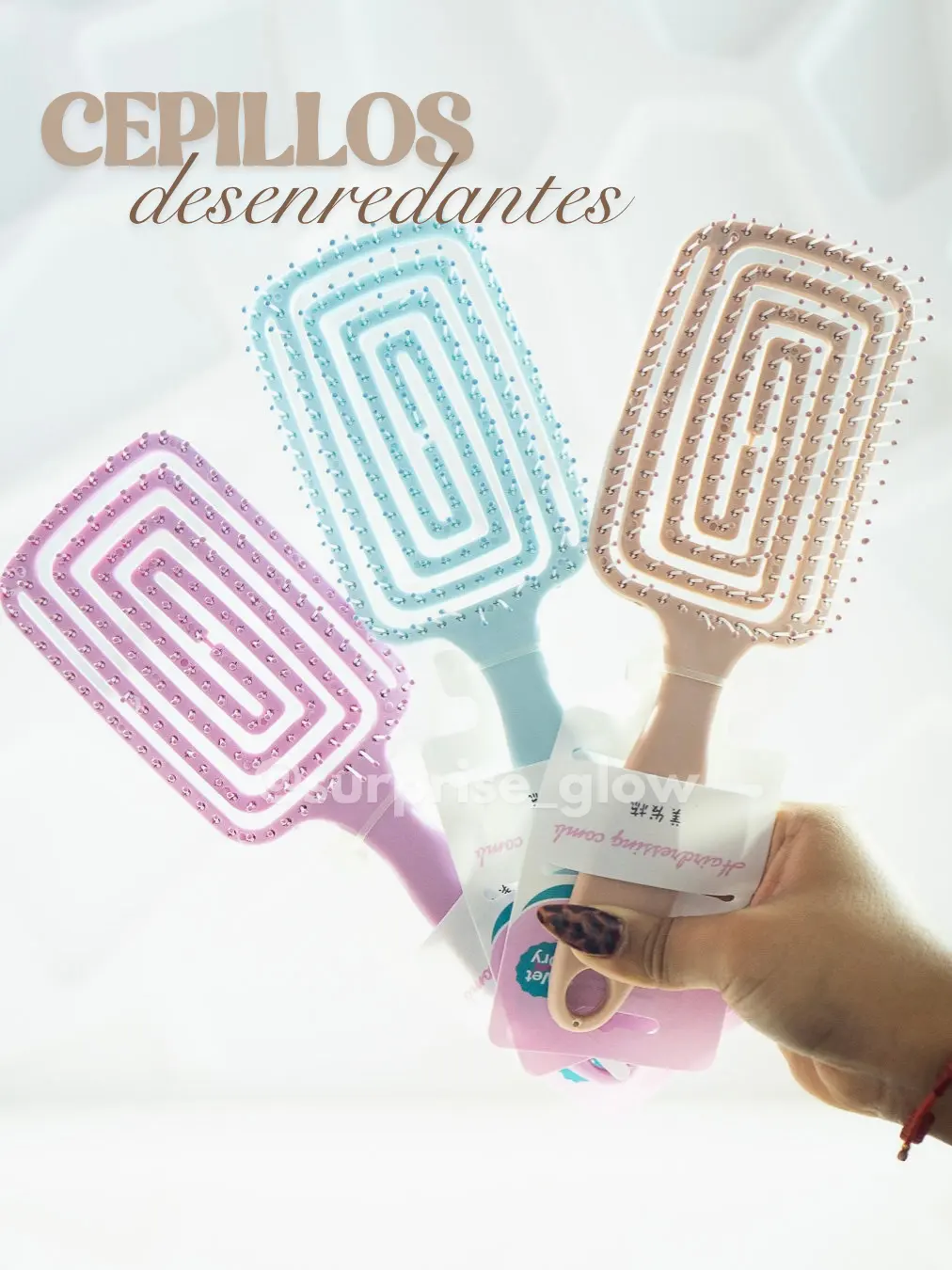 CEPILLO DESENREDANTE CELESTE