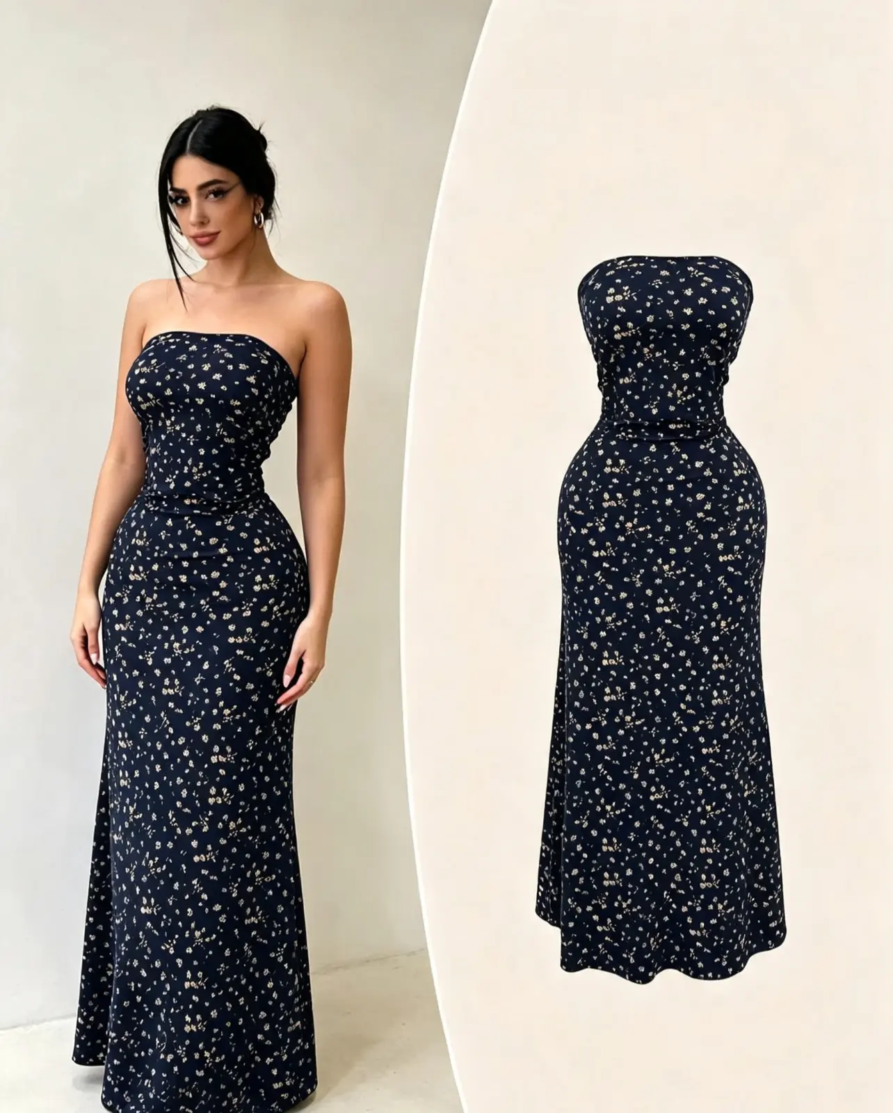 Vestido Strapless