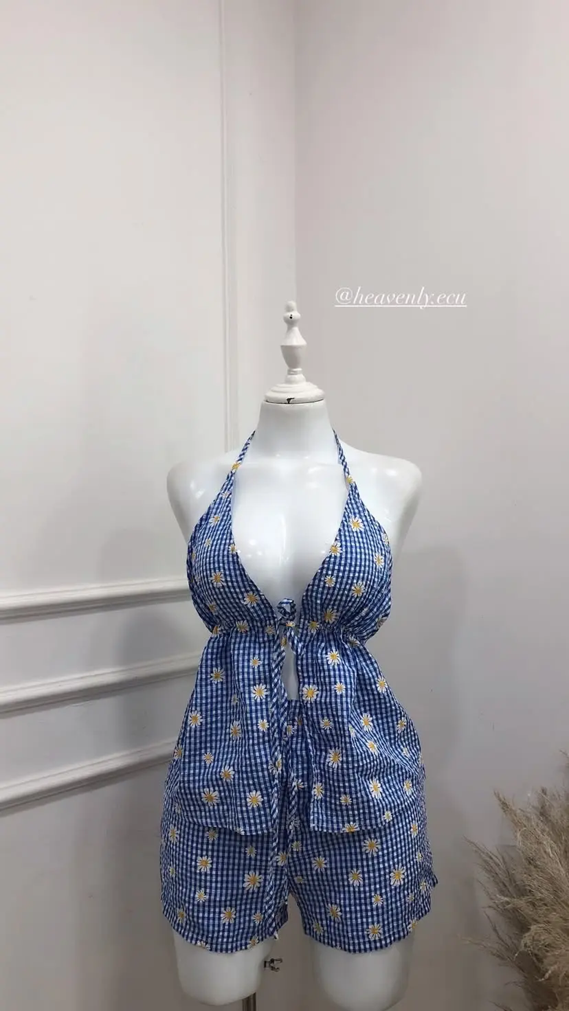 Conjunto de Rayas azul talla Xs