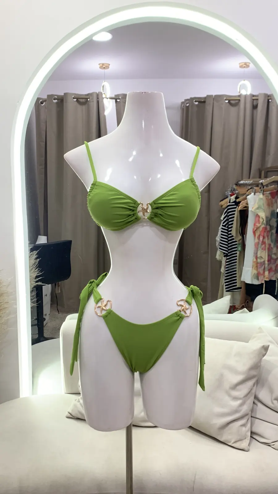 Bikini verde talla s