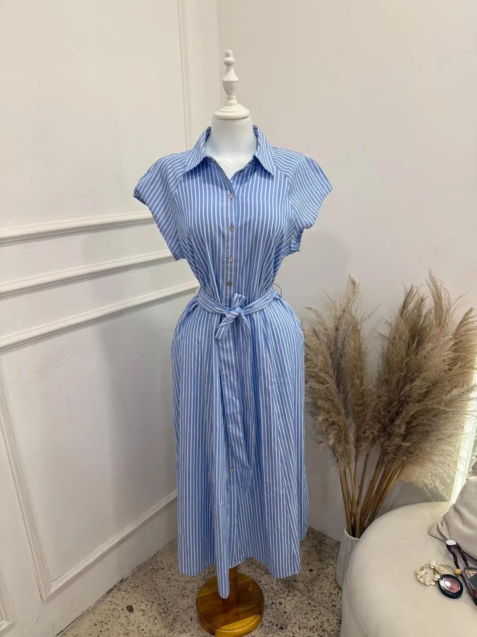 Vestido Celeste