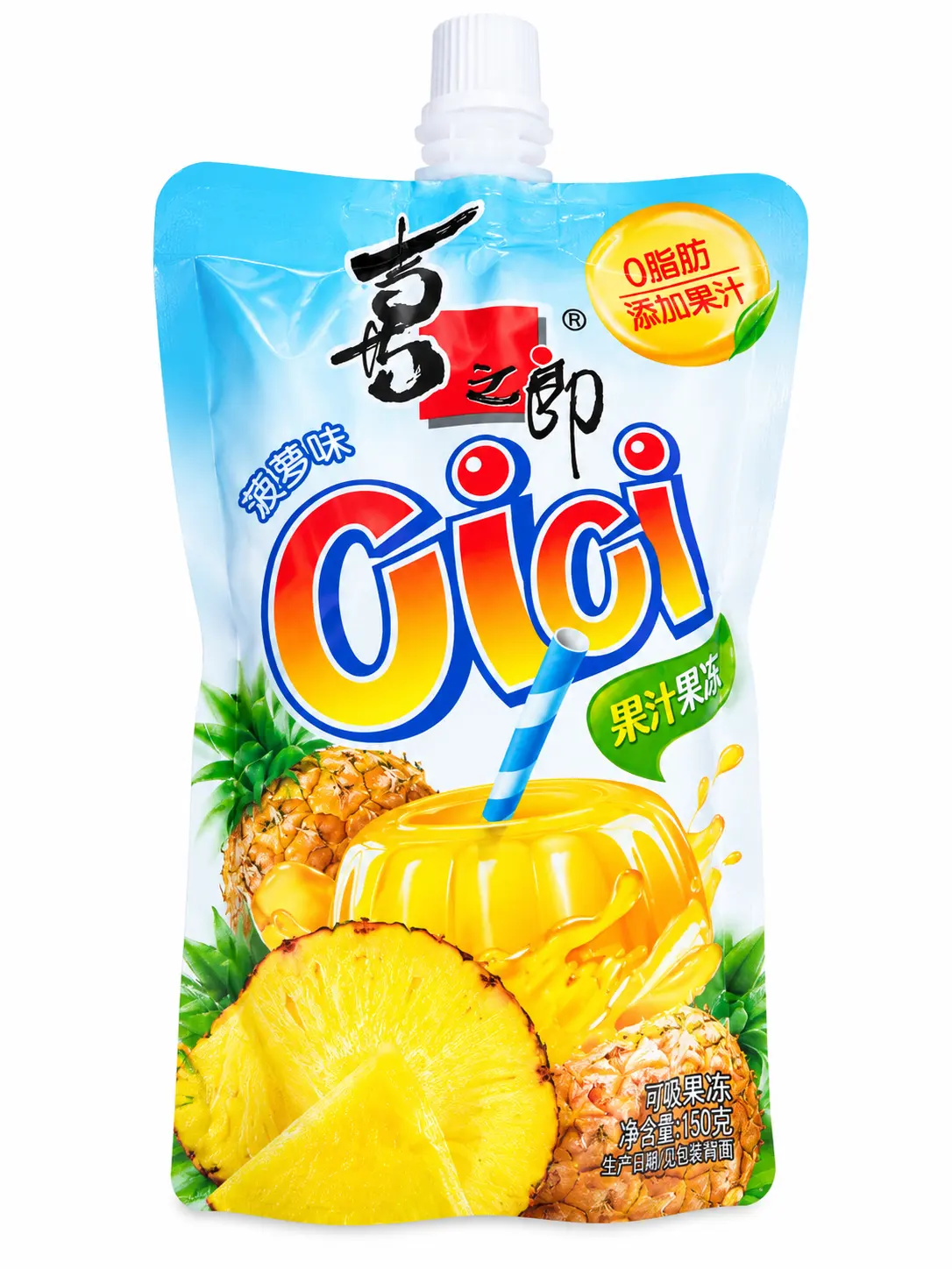 Jugo de gelatina Coreano sabor a piña