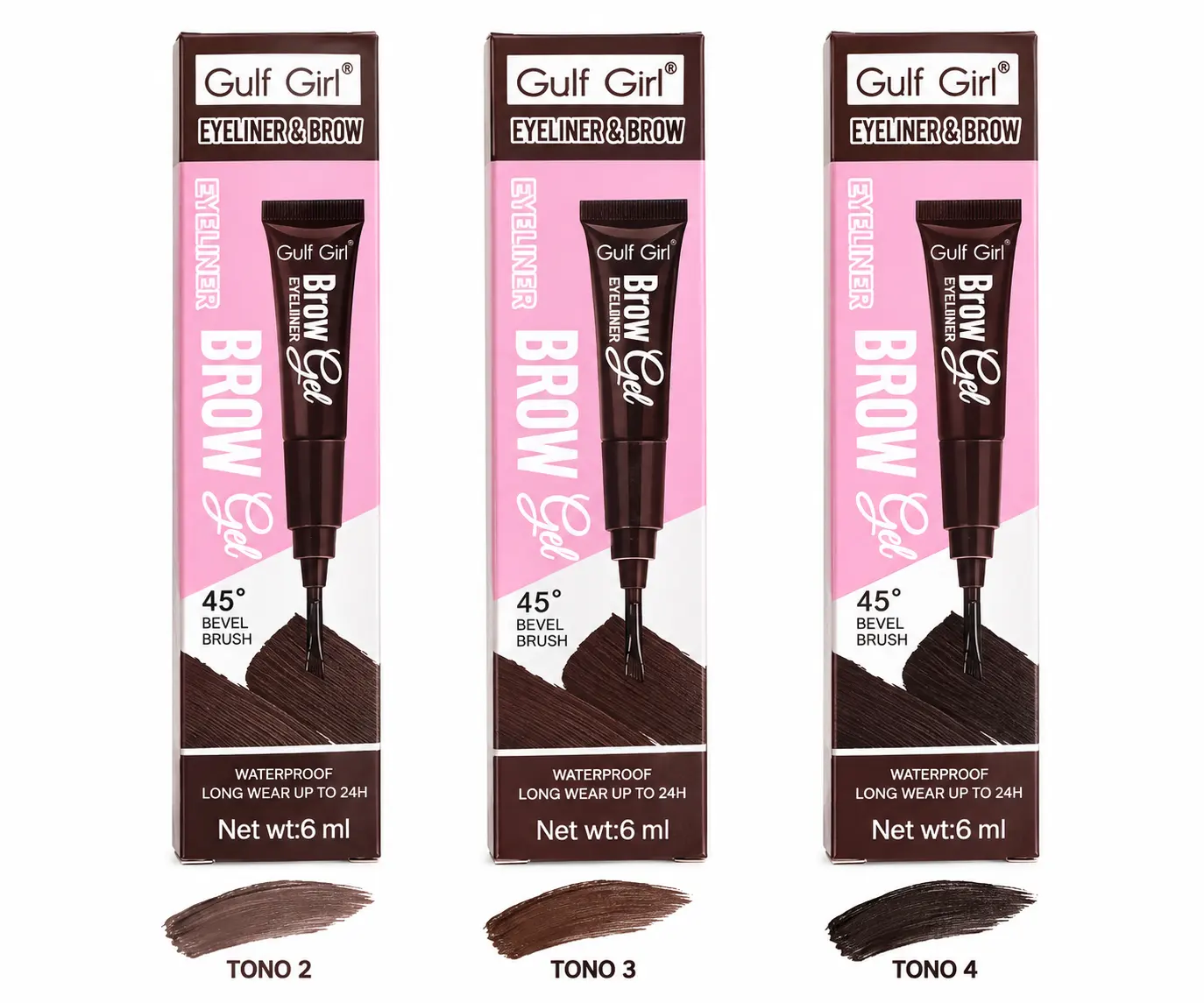 Gel de cejas Brown tono 3