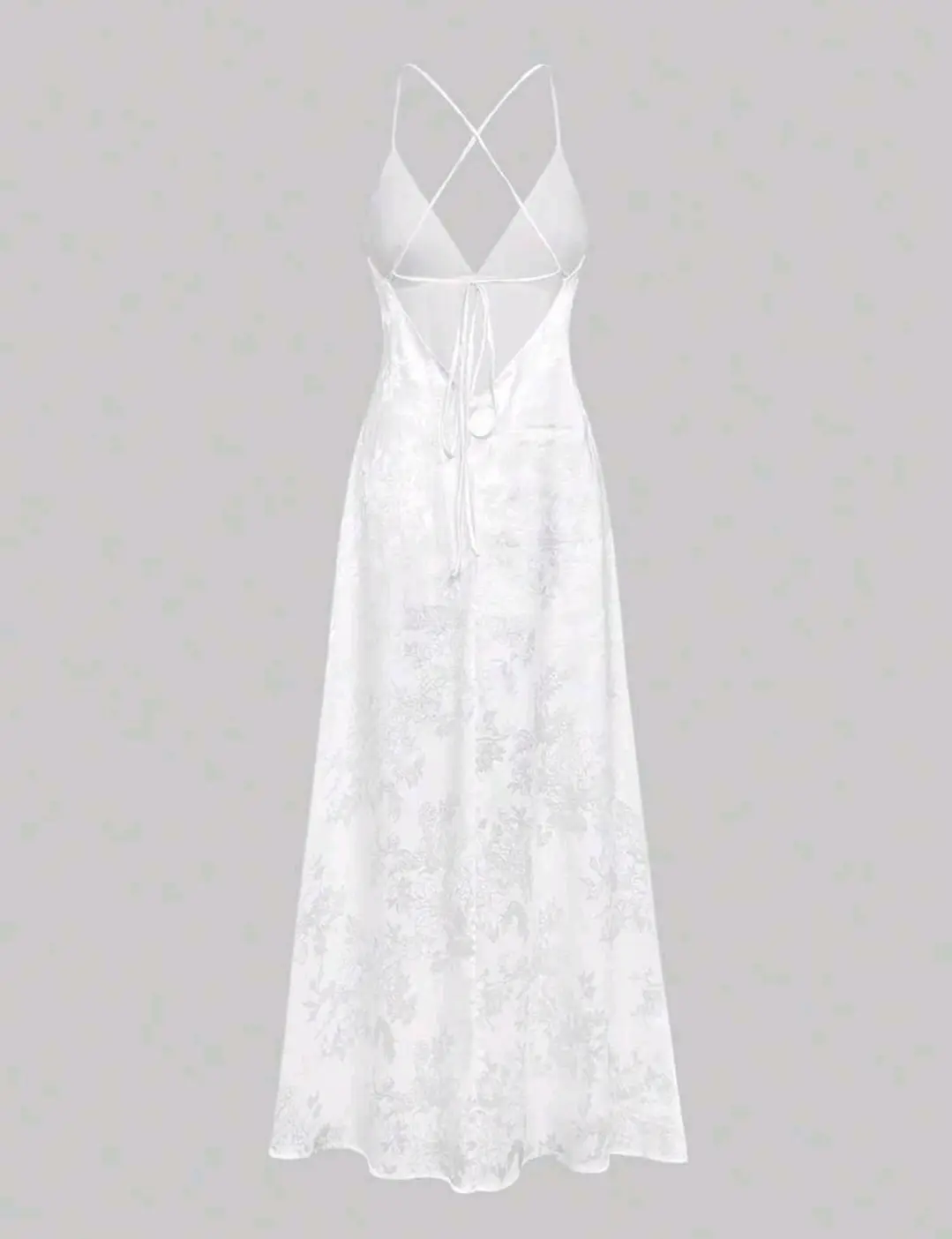 vestido Blanco largo talla s new
