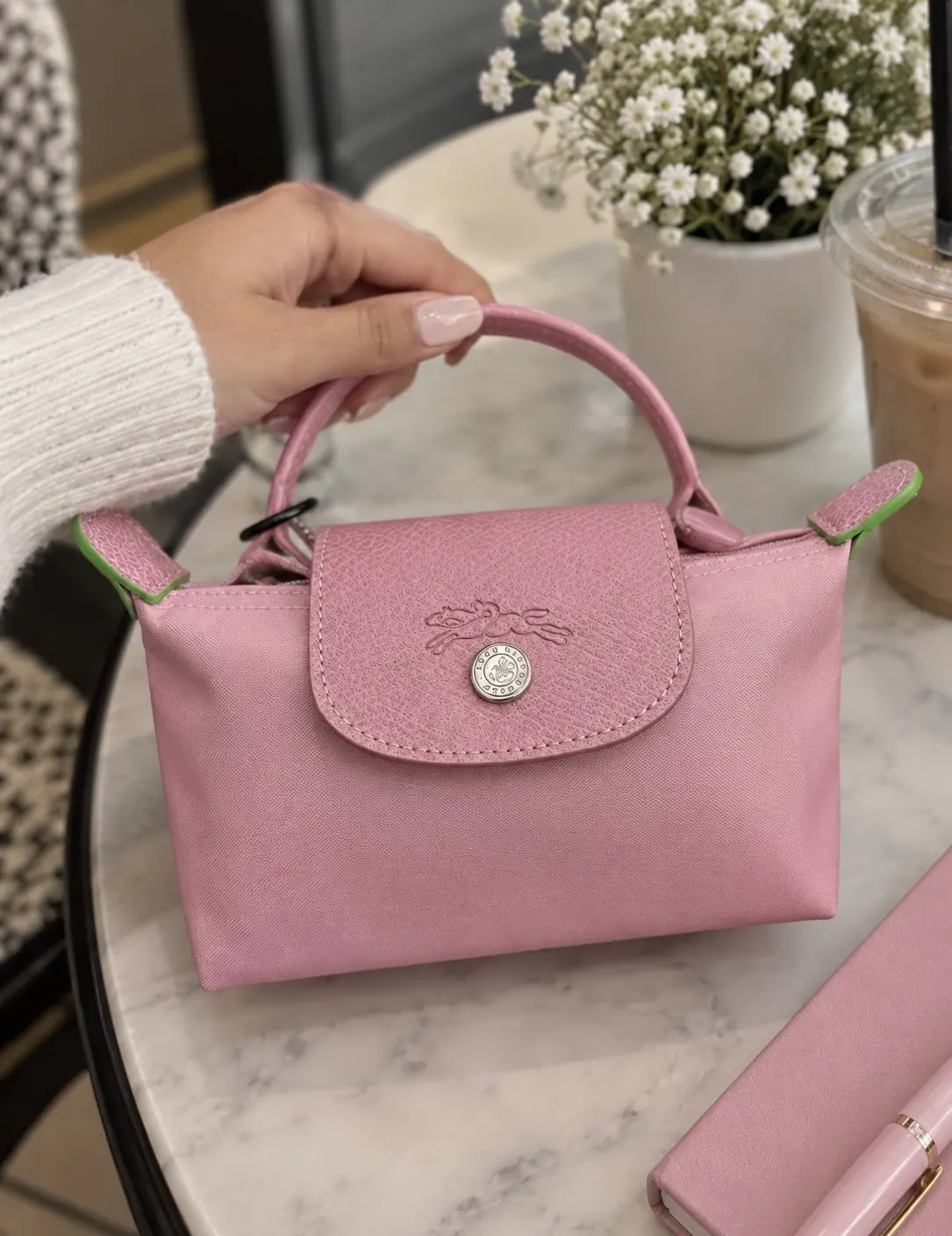 MINI LONGCHAMP ROSA