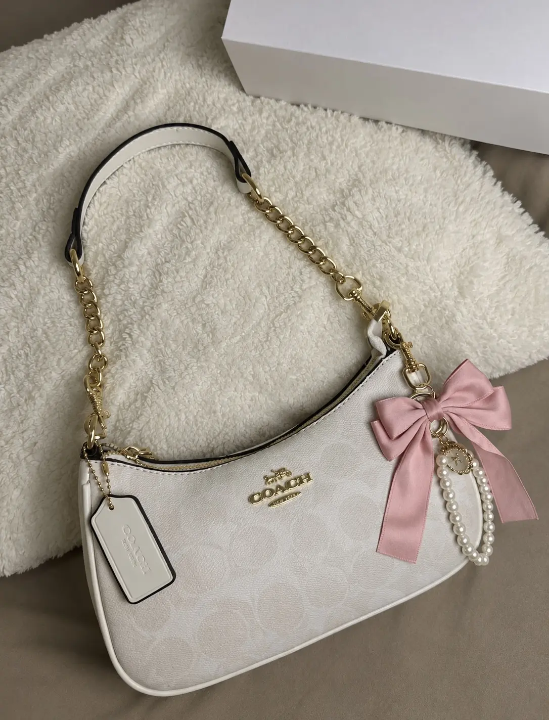 COACH COQUETTE BAG CHARM