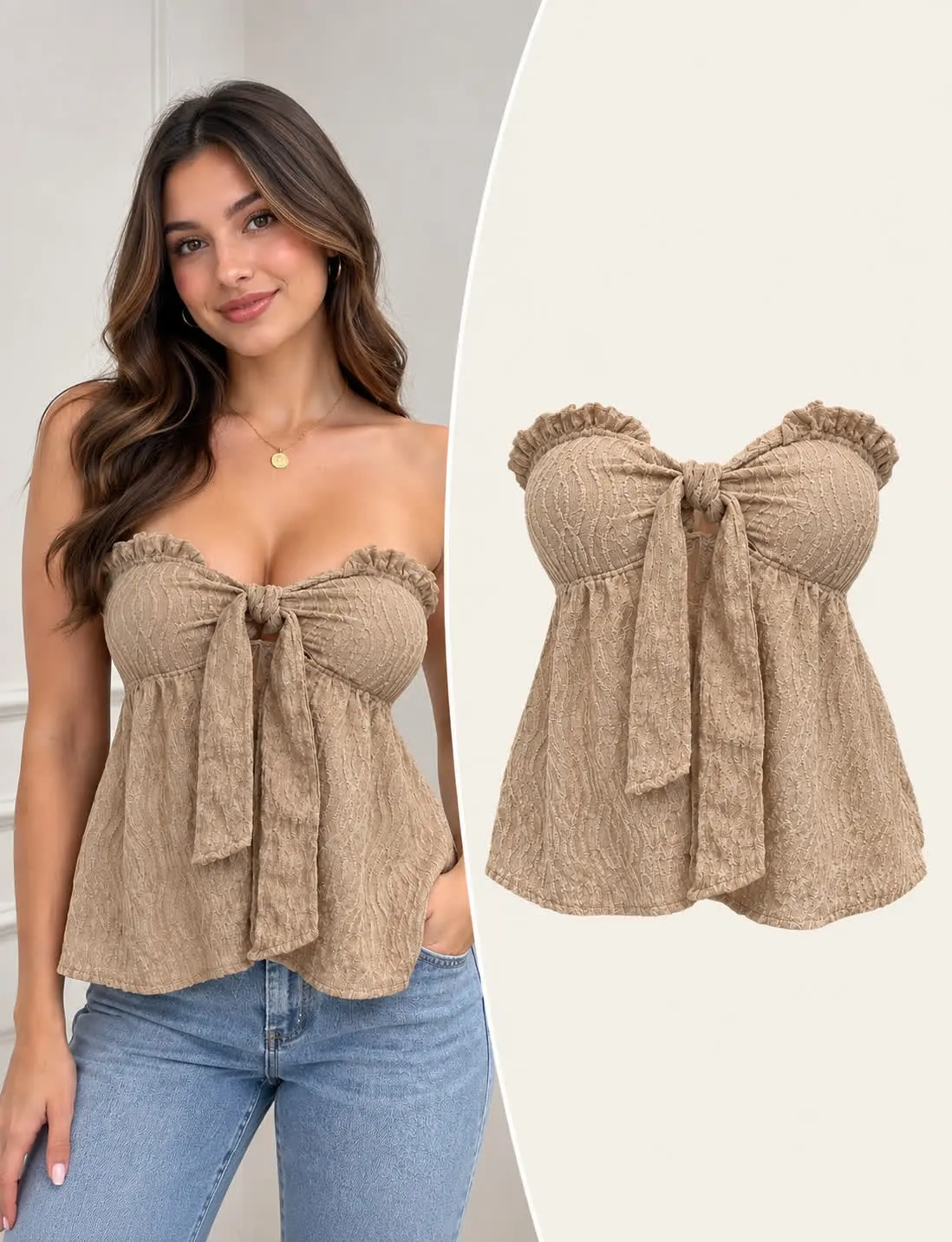 Blusa Sea Greige