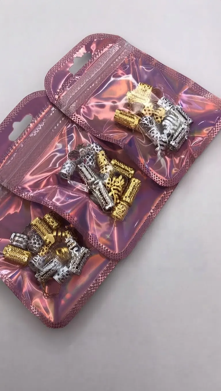 accesorios para cabello dorado y plateado
