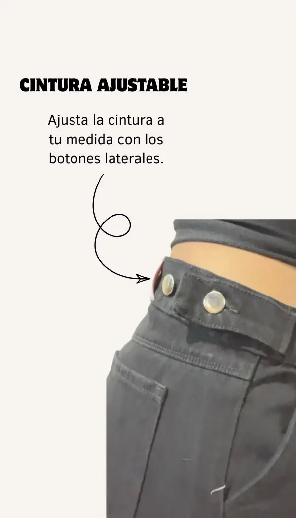Baggy Jean Ajustable Talla 8