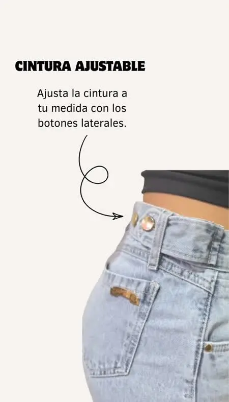 Baggy Jean Ajustable Talla 14