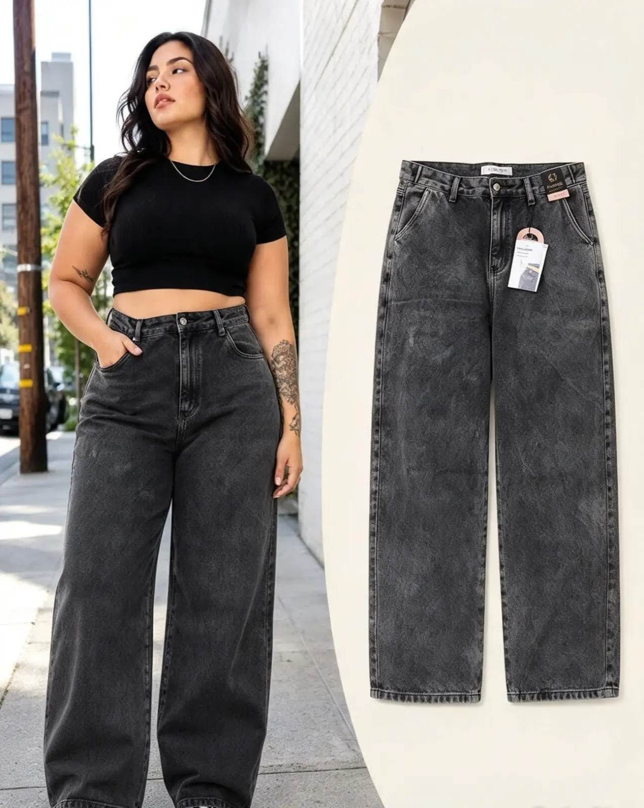 Baggy Jean Ajustable Talla 14