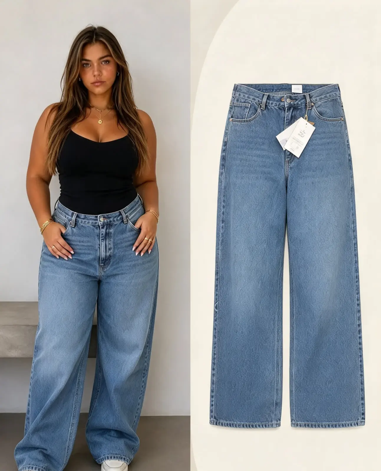 Baggy Jean Ajustable Talla 14