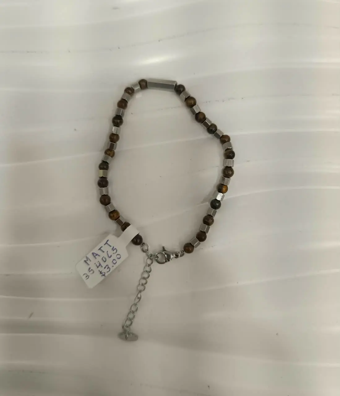 PULSERA PEPITA CAFÉ